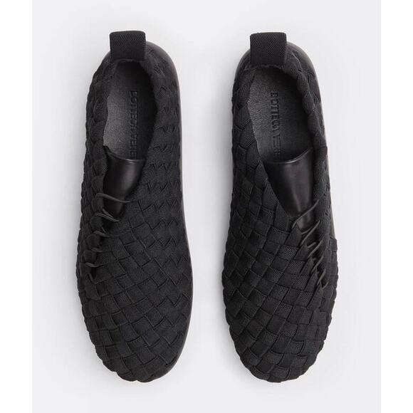 Bottega Veneta Tech Knit Stretch Black Sneakers 8.5 US (41.5) 651306 NIB $1300 - Picture 4 of 16